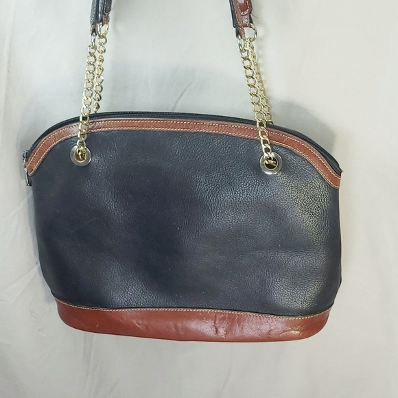Bally Leather Shoulder Bag Made in Italy - Picture 2 of 9